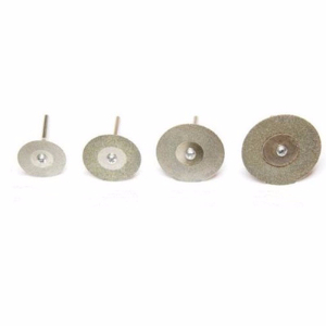 Diamond rotary cutting disc, mini discs