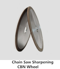 chain saw sharpening CBN wheel
