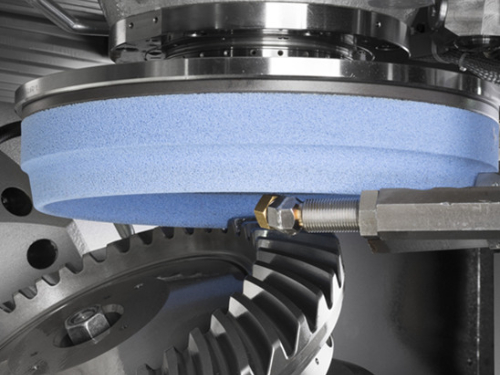 What grinding wheels are needed for the machining of high-precision hardened gears?